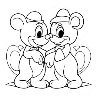 Disney Valentines Coloring Page 37213-29776