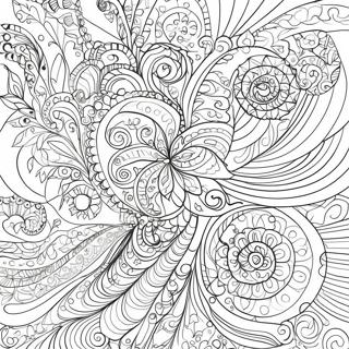 Intricate Swirl Coloring Page 37244-29802