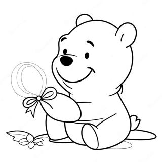 Winnie The Pooh Valentine S Day Coloring Page 37423-29938