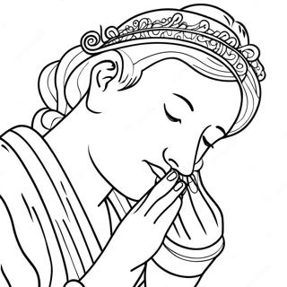 Praying For You Coloring Page 37493-29999