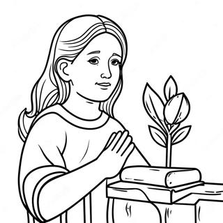 Hopeful Prayers Coloring Page 37494-30003