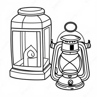 Lantern Coloring Page 37503-30007