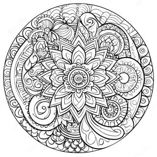 Anxiety Coloring Pages