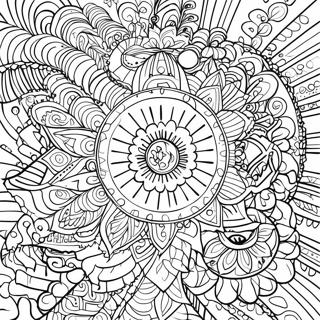 Anxiety Relief Mandala Coloring Page 37513-30016