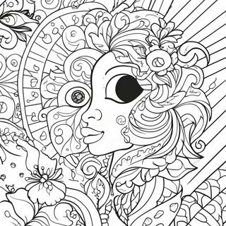 American Traditional Tattoo Coloring Page 37543-30036