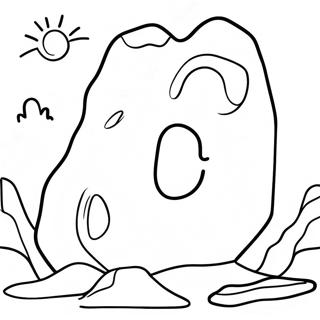 Rock Coloring Page 3756-3039