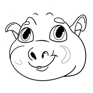 Nose Coloring Page For Kids 37593-30073