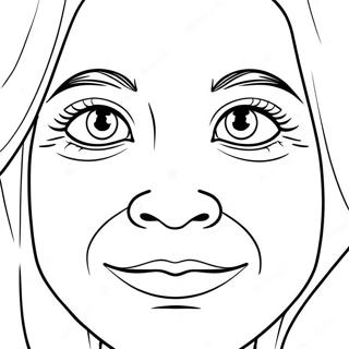 Nose Coloring Page For Kids 37593-30074