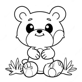 Gloomy Bear Coloring Page 37633-30123