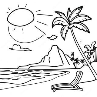 Hawaii For Adults Coloring Pages