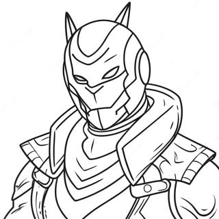 Drift Fortnite Coloring Page 37663-30134