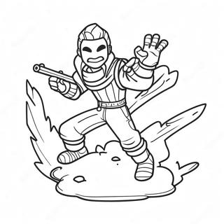 Drift Fortnite Coloring Page 37663-30136