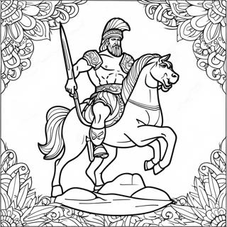 Z Achilles Coloring Page 37713-30175