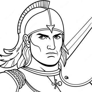 Z Achilles Coloring Page 37713-30176