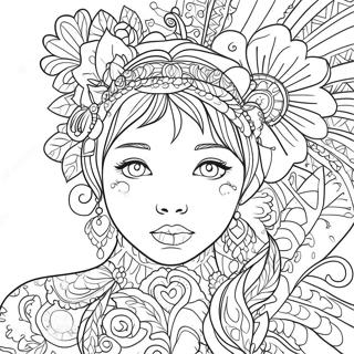 Inspirational Love Yourself Coloring Page 37734-30196