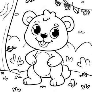 Cuddly Happy Tree Friends Coloring Page 37744-30203