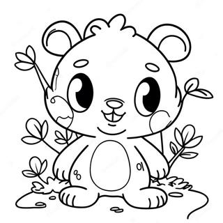 Cuddly Happy Tree Friends Coloring Page 37744-30204