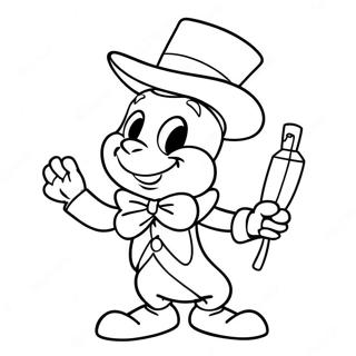 Jiminy Cricket Coloring Page 37763-30213