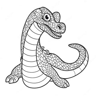 Sea Serpent Coloring Page 37773-30220