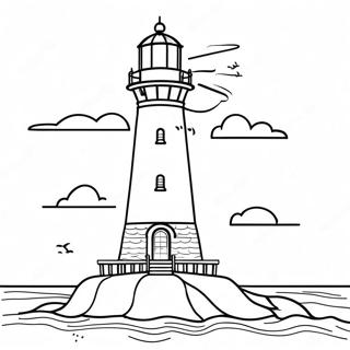 Outer Banks Lighthouse Coloring Page 3777-3056