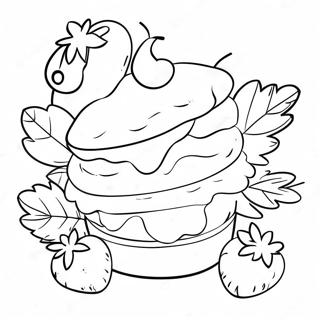 Cherry Jam Strawberry Shortcake Coloring Pages