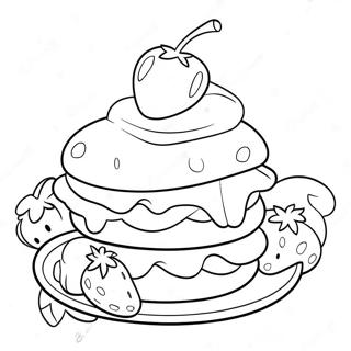 Cherry Jam Strawberry Shortcake Coloring Page 37783-30231