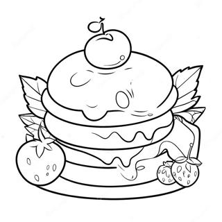 Cherry Jam Strawberry Shortcake Coloring Page 37783-30232