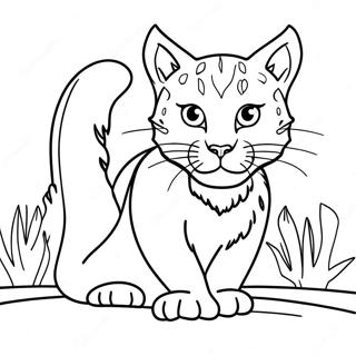 Wildcat Coloring Page 37793-30238