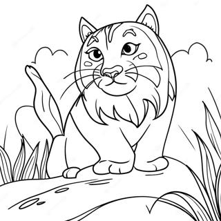 Wildcat Coloring Page 37793-30239