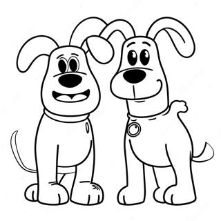 Wallace And Gromit Coloring Page 37813-30259