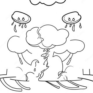 Thunderstorm Coloring Page 37823-30264