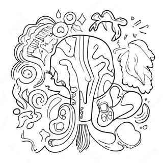 Neurodiversity Awareness Coloring Page 37853-30289