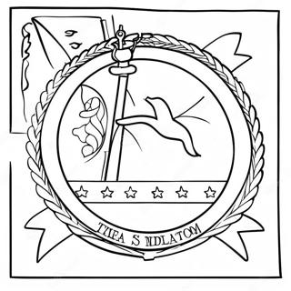 State Flag Coloring Page 37863-30295