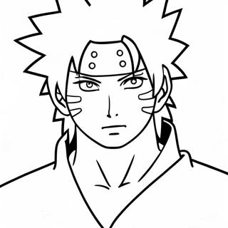 Sasuke Naruto Coloring Pages