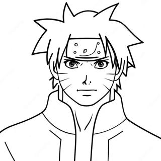 Sasuke Naruto Coloring Page 3786-3063