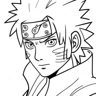 Sasuke Naruto Coloring Page 3786-3064