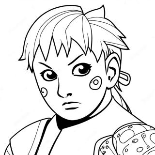 Gaara Coloring Page 37873-30301