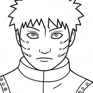 Gaara Coloring Page 37873-30304