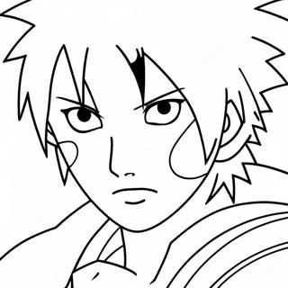 Sasuke With Sharingan Coloring Page 3787-3073