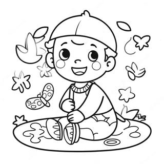 Black Coloring Page For Kids 37933-30346