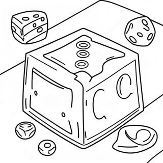 Board Game Coloring Page 37943-30360