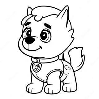 Everest Skye Paw Patrol Coloring Page 37953-30366