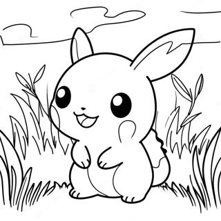 Grass Type Pokemon Coloring Page 37973-30383