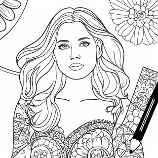 Realistic Fashion Coloring Pages