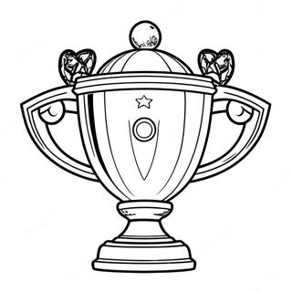 Trophy Coloring Page 38003-30402