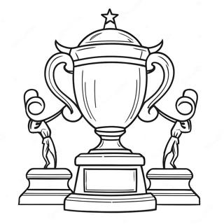 Trophy Coloring Page 38003-30403