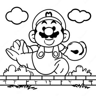 Super Mario Bros 3 Coloring Pages