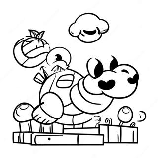 Super Mario Bros 3 Coloring Page 38013-30414