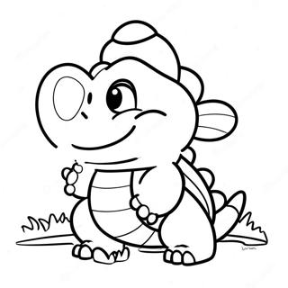 Colorful Koopa Troopa Coloring Page 38014-30418