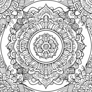 Symmetrical Coloring Pages